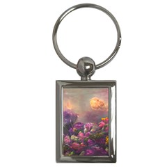 Floral Blossoms  Key Chain (rectangle) by Internationalstore