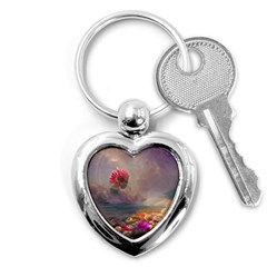 Floral Blossoms  Key Chain (heart) by Internationalstore