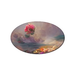 Floral Blossoms  Sticker Oval (10 Pack) by Internationalstore