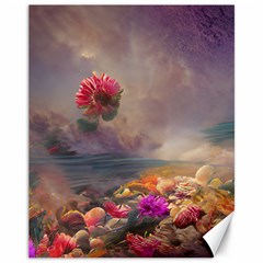 Floral Blossoms  Canvas 11  X 14  by Internationalstore