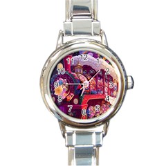 Fantasy  Round Italian Charm Watch by Internationalstore