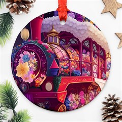 Fantasy  Round Ornament (two Sides) by Internationalstore