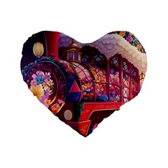 Fantasy  Standard 16  Premium Heart Shape Cushions by Internationalstore