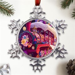 Fantasy  Metal Large Snowflake Ornament by Internationalstore