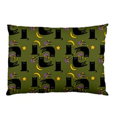 Cat Cartoon Cats Animal Pattern Pillow Case by Pakjumat