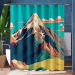 Mountain Mount Fuji Shower Curtain 60  x 72  (Medium)  60 x72  Curtain