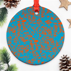 Animal Print Pattern Ornament (round) by Pakjumat