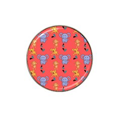 Elephant Monkey Dog Cartoon Hat Clip Ball Marker (4 Pack) by Pakjumat