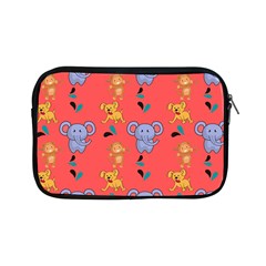 Elephant Monkey Dog Cartoon Apple Ipad Mini Zipper Cases by Pakjumat