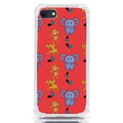 Elephant Monkey Dog Cartoon Iphone Se by Pakjumat