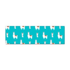 Lama Alpaca Animal Pattern Design Sticker (bumper) by Pakjumat