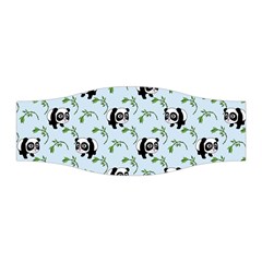 Animal Panda Bamboo Seamless Pattern Stretchable Headband by Pakjumat