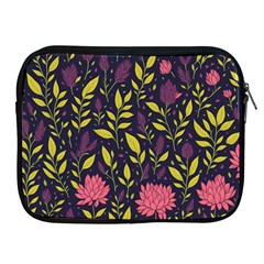 Flower Pattern Design Apple Ipad 2/3/4 Zipper Cases by Pakjumat