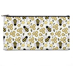 Bee Honeycomb Honeybee Insect Pencil Case by Pakjumat