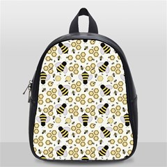 Bee Honeycomb Honeybee Insect School Bag (small) by Pakjumat