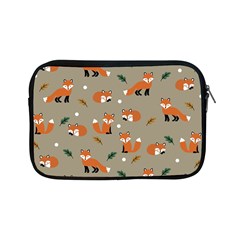 Fox Pattern Texture Apple Ipad Mini Zipper Cases by Pakjumat