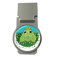 Frog Lovers Gift T- Shirtfrog T- Shirt Money Clips (round)  by ZUXUMI