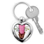 2 Key Chain (Heart) Front