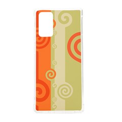 Ring Kringel Background Abstract Red Samsung Galaxy Note 20 Tpu Uv Case by Mariart