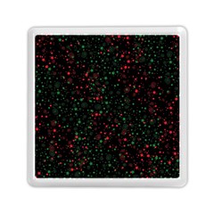 Confetti Star Dot Christmas Memory Card Reader (square) by uniart180623