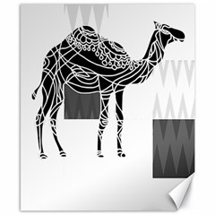 Camel Art T- Shirtcamel T- Shirt (7) Canvas 8  X 10  by EnriqueJohnson