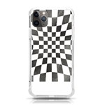 Checkerboard T- Shirt Watercolor Psychedelic Checkerboard T- Shirt iPhone 11 Pro Max 6.5 Inch TPU UV Print Case Front