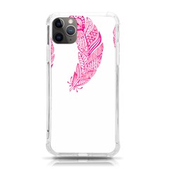 Feathers T- Shirt T H R E E I N K E D T A T T O O F E A T H E R S T- Shirt Iphone 11 Pro Max 6 5 Inch Tpu Uv Print Case by EnriqueJohnson