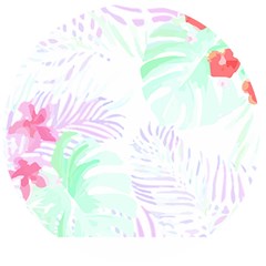 Hawaii T- Shirt Hawaii Flower Garden T- Shirt Wooden Bottle Opener (round) by EnriqueJohnson