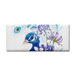 Peacock Hand Towel by uniart180623