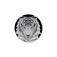 Tiger Head Golf Ball Marker by Ket1n9