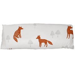 Fox Animal Wild Pattern Body Pillow Case (dakimakura) by Ket1n9