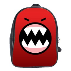 Funny Angry School Bag (xl) by Ket1n9