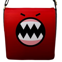 Funny Angry Flap Closure Messenger Bag (s) by Ket1n9