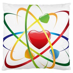 Love Large Cushion Case (one Side) by Ket1n9