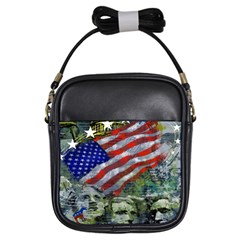 Usa United States Of America Images Independence Day Girls Sling Bag by Ket1n9