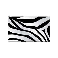 White Tiger Skin Sticker Rectangular (10 Pack) by Ket1n9