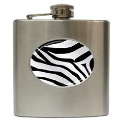 White Tiger Skin Hip Flask (6 Oz) by Ket1n9