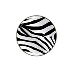 White Tiger Skin Hat Clip Ball Marker (10 pack) Front