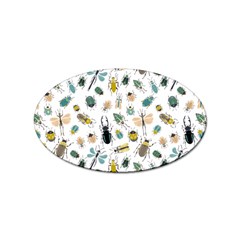 Insect Animal Pattern Sticker Oval (10 Pack) by Ket1n9