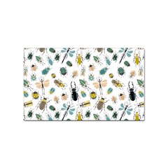 Insect Animal Pattern Sticker (rectangular) by Ket1n9