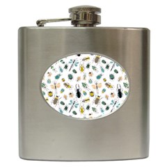 Insect Animal Pattern Hip Flask (6 Oz) by Ket1n9