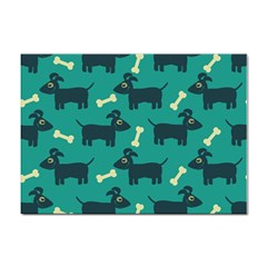 Happy-dogs Animals Pattern Sticker A4 (10 Pack) by Ket1n9