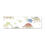 Dinosaur Art Pattern Sticker Bumper (10 pack) Front