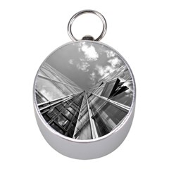 Architecture-skyscraper Mini Silver Compasses by Ket1n9