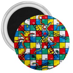 Snakes And Ladders 3  Magnets by Ket1n9