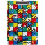 Snakes And Ladders A4 Acrylic Clipboard Front