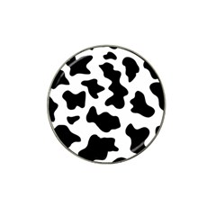 Animal-print-black-and-white-black Hat Clip Ball Marker (10 Pack) by Ket1n9