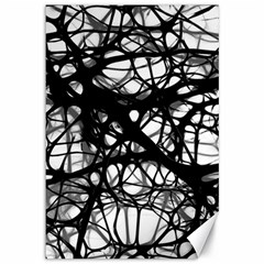 Neurons-brain-cells-brain-structure Canvas 12  X 18  by Ket1n9