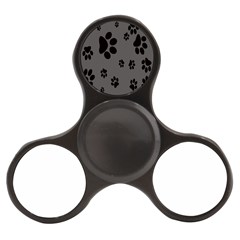 Dog-foodprint Paw Prints Seamless Background And Pattern Finger Spinner by Ket1n9