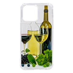 White-wine-red-wine-the-bottle Iphone 14 Pro Max Tpu Uv Print Case by Ket1n9